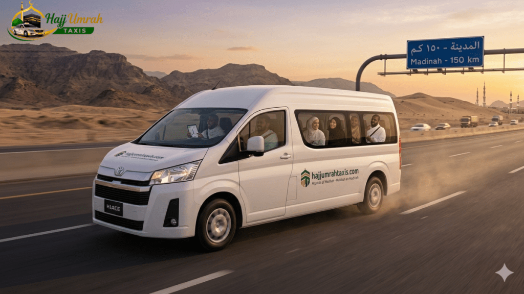 Makkah to Madinah Taxi