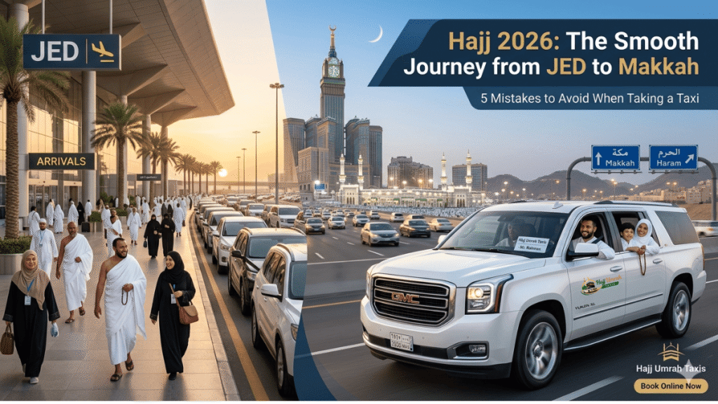 Taxi from Jeddah Airport to Makkah